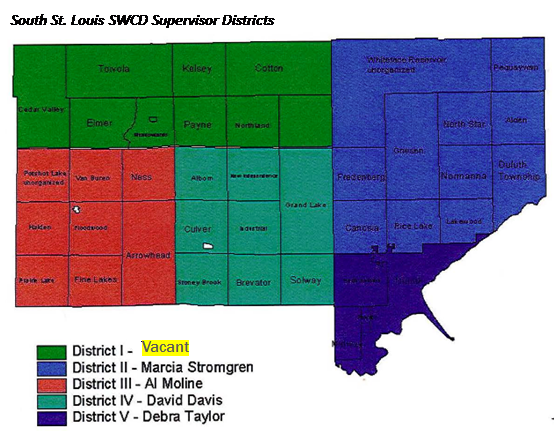 SWCD Elected Supervisors – South St. Louis County Soil & Water
